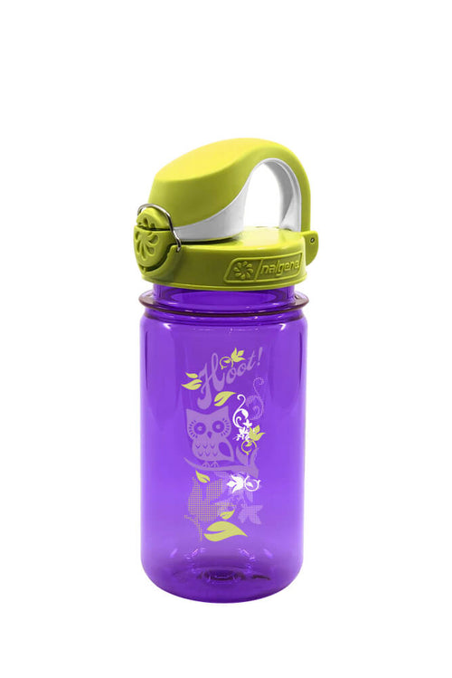 Nalgene product detail: 12oz On-The-Fly Kids Lock-Top Bottle with Graphics F8 — 12oz On-The-Fly Kids Lock-Top Bottle with Graphics