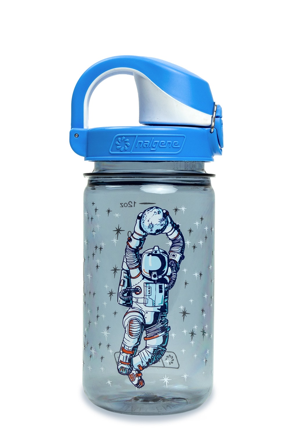 Nalgene product image: 12oz On-The-Fly Kids Lock-Top Bottle with Graphics T3 — 12oz On-The-Fly Kids Lock-Top Bottle with Graphics