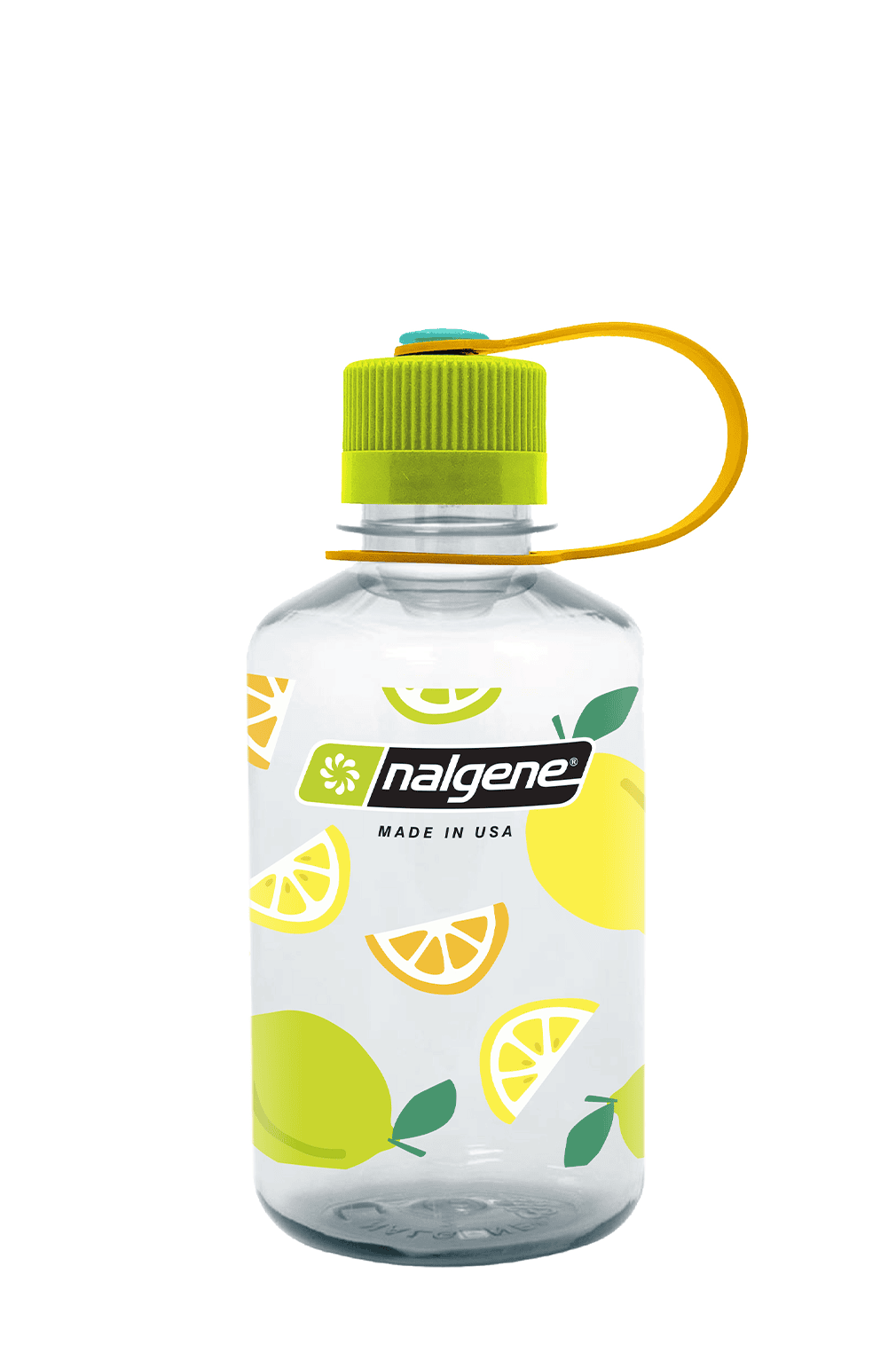 Nalgene product image: 16oz Narrow Mouth Fruit Print Bottles M1 — 16oz Narrow Mouth Fruit Print Bottles