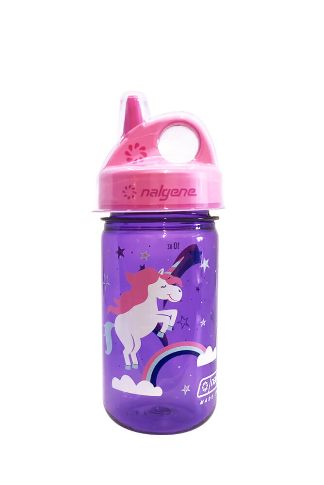 Nalgene product image: 12oz Kids Grip-N-Gulp with Graphics V8 — 12oz Kids Grip-N-Gulp with Graphics