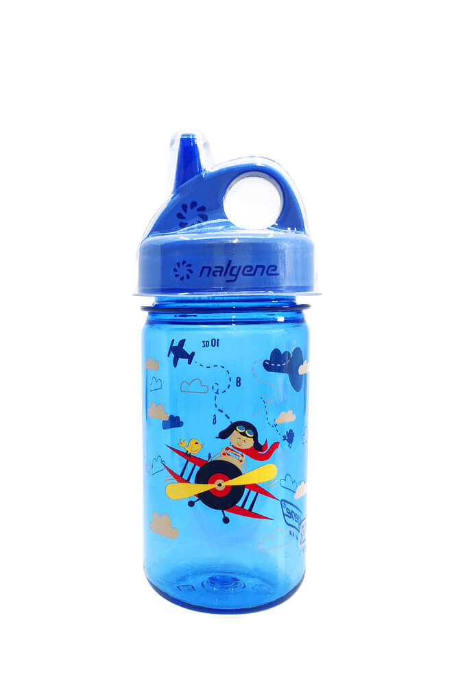 Nalgene product detail: 12oz Kids Grip-N-Gulp with Graphics V8 — 12oz Kids Grip-N-Gulp with Graphics