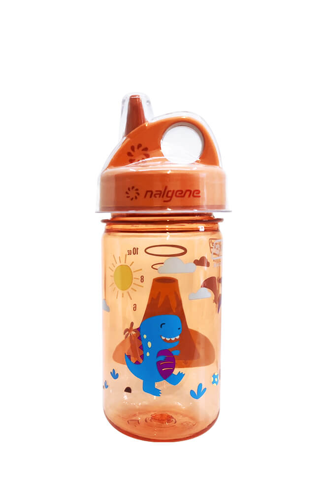 Nalgene product detail: 12oz Kids Grip-N-Gulp with Graphics V8 — 12oz Kids Grip-N-Gulp with Graphics