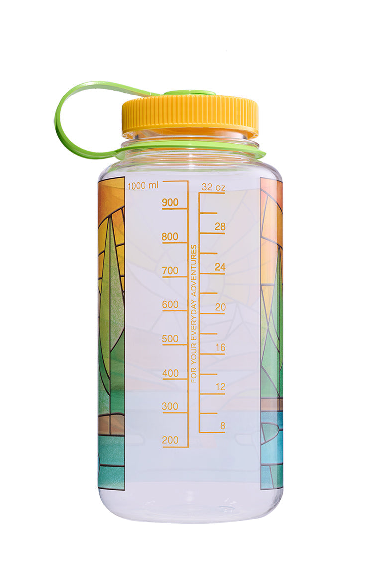Nalgene product image: 32oz Wide Mouth Stained Glass Print Bottles A3 — 32oz Wide Mouth Stained Glass Print Bottles