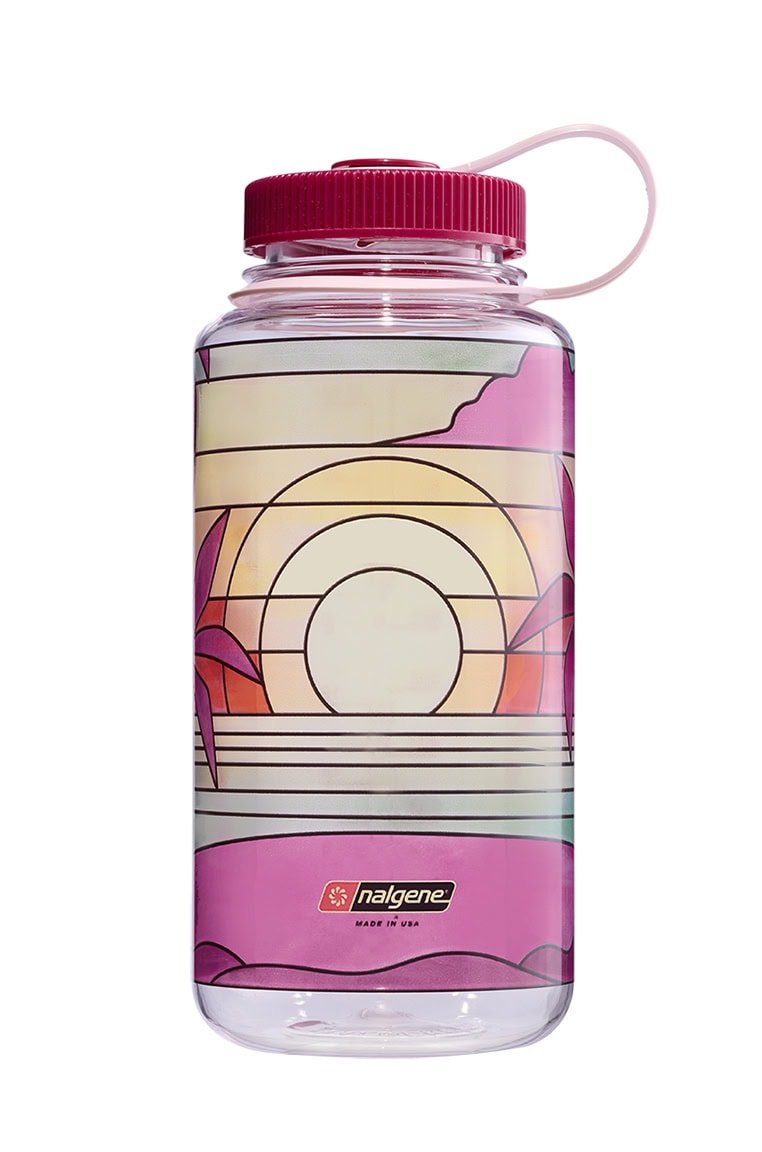 Nalgene product detail: 32oz Wide Mouth Stained Glass Print Bottles A3 — 32oz Wide Mouth Stained Glass Print Bottles