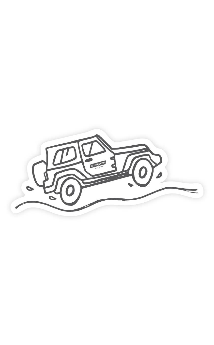 Nalgene product view: SUV Sticker D2 — SUV Sticker