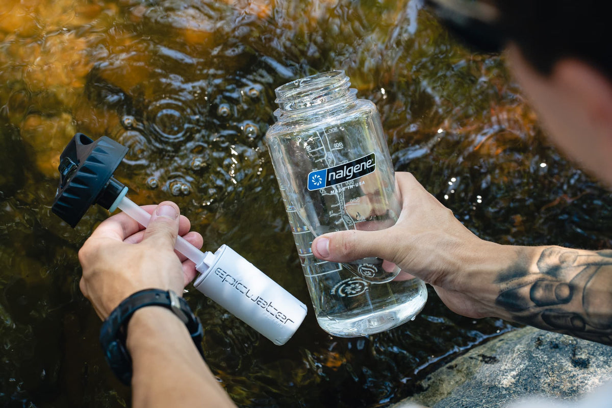 Nalgene product view: 32oz/24oz Epic Filter Cap + Kit X7 — 32oz/24oz Epic Filter Cap + Kit