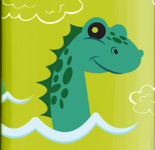 Nalgene product detail: 12oz On-The-Fly Kids Lock-Top Bottle with Graphics T3 — 12oz On-The-Fly Kids Lock-Top Bottle with Graphics