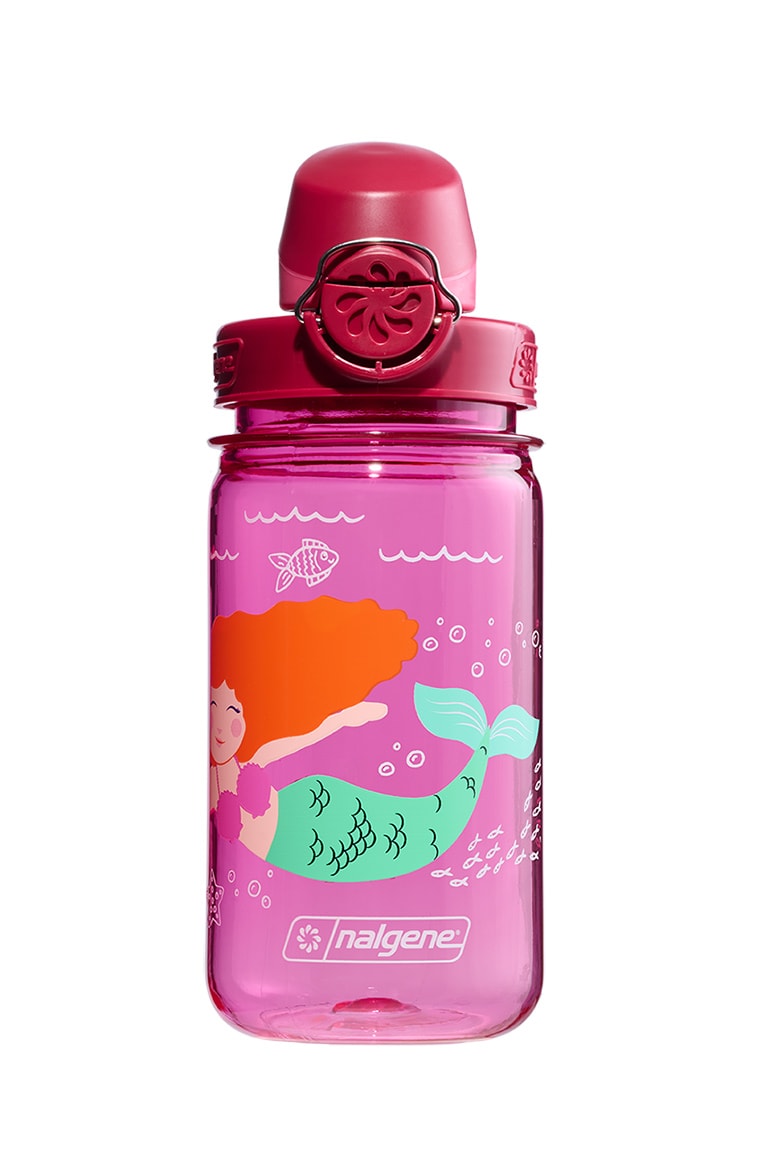 Nalgene product image: 12oz On-The-Fly Kids Lock-Top Bottle with Graphics T3 — 12oz On-The-Fly Kids Lock-Top Bottle with Graphics
