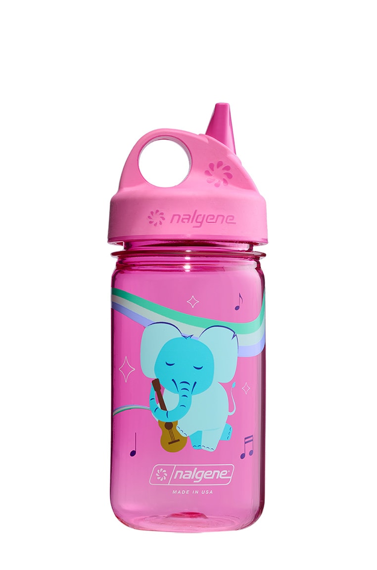 Nalgene product detail: 12oz Kids Grip-N-Gulp with Graphics V8 — 12oz Kids Grip-N-Gulp with Graphics