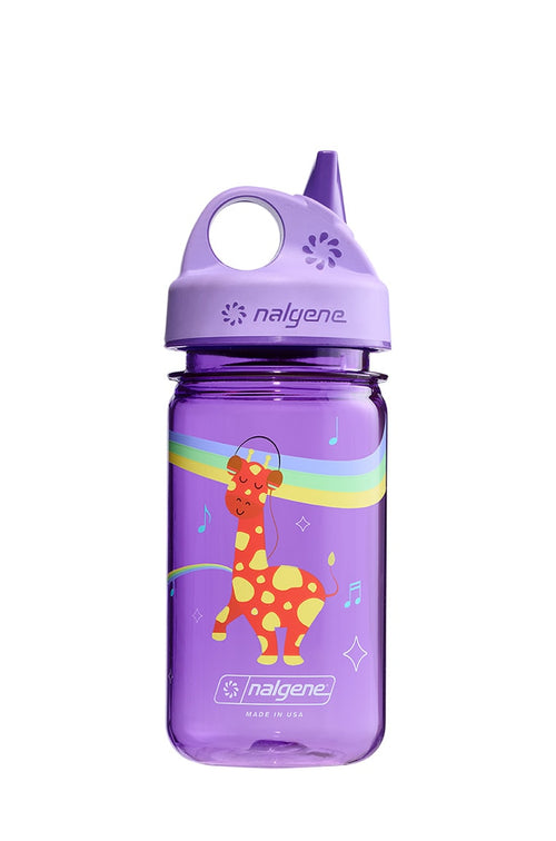 Nalgene product image: 12oz Kids Grip-N-Gulp with Graphics V8 — 12oz Kids Grip-N-Gulp with Graphics
