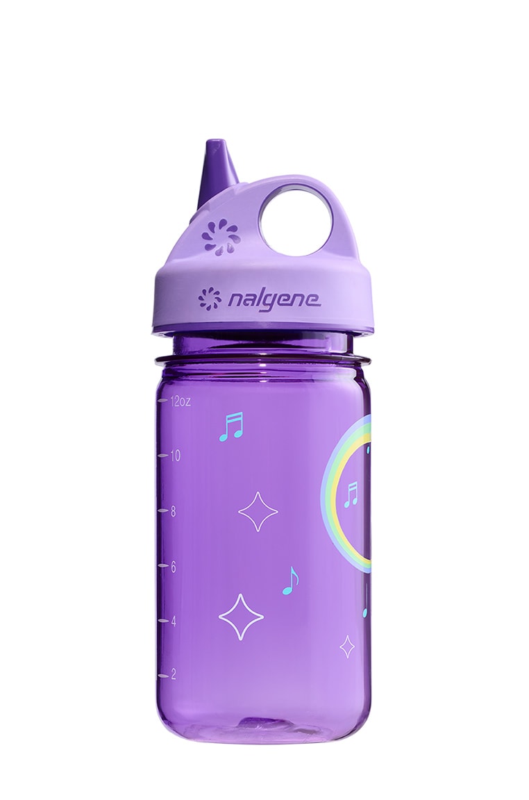 Nalgene product image: 12oz Kids Grip-N-Gulp with Graphics V8 — 12oz Kids Grip-N-Gulp with Graphics