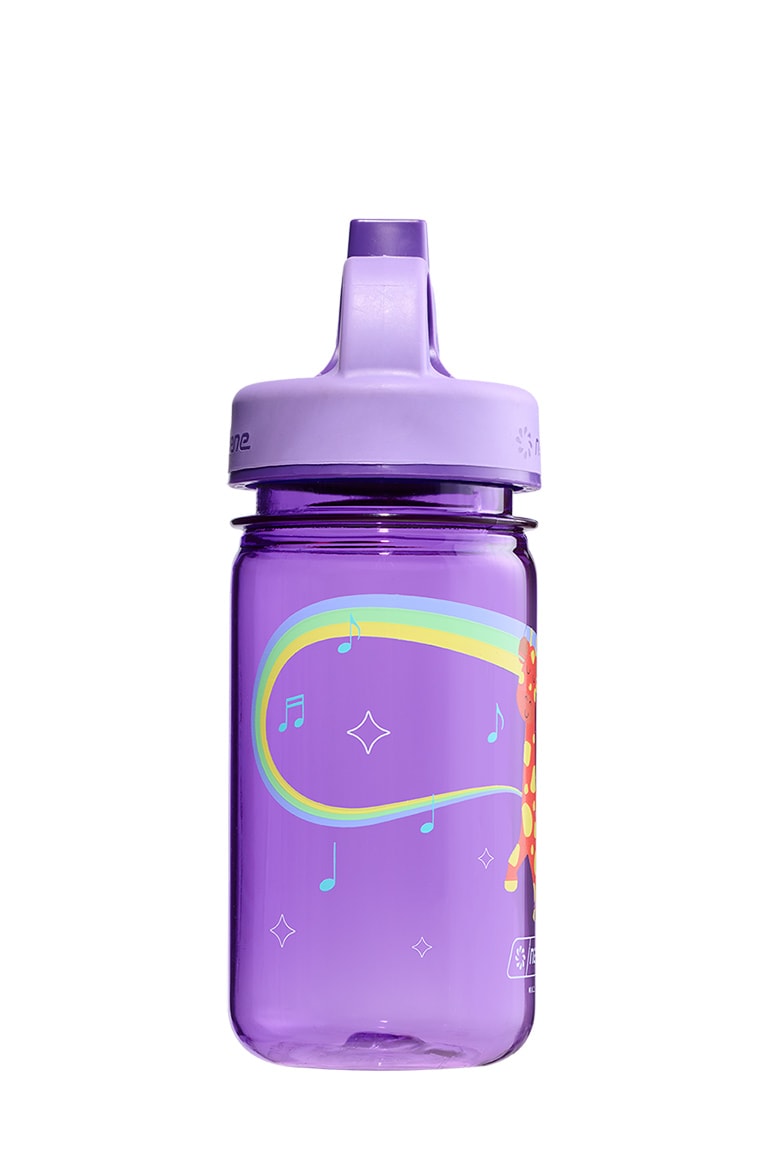 Nalgene product detail: 12oz Kids Grip-N-Gulp with Graphics V8 — 12oz Kids Grip-N-Gulp with Graphics