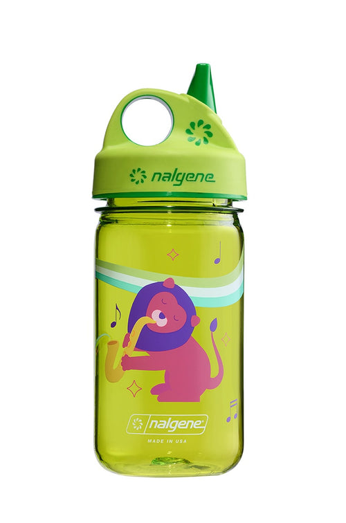 Nalgene product detail: 12oz Kids Grip-N-Gulp with Graphics V8 — 12oz Kids Grip-N-Gulp with Graphics