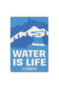 Nalgene product image: Water Is Life Sticker W1 — Water Is Life Sticker