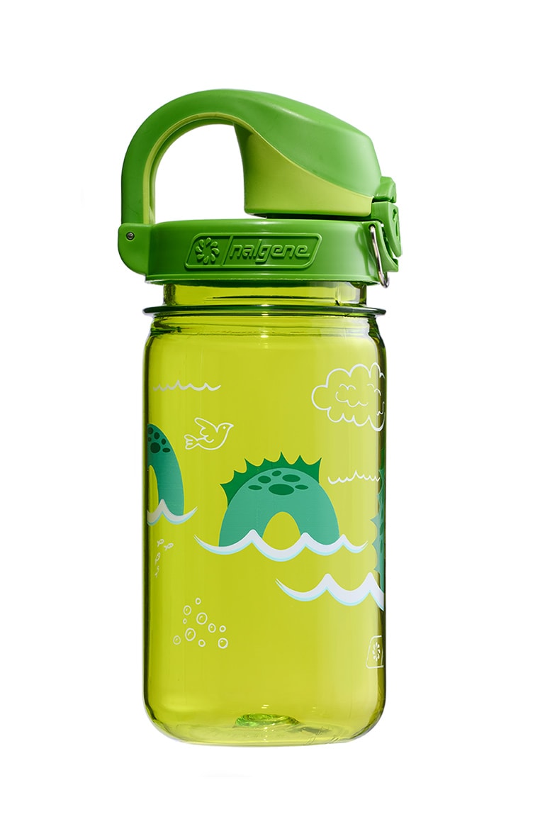 Nalgene product detail: 12oz On-The-Fly Kids Lock-Top Bottle with Graphics T3 — 12oz On-The-Fly Kids Lock-Top Bottle with Graphics