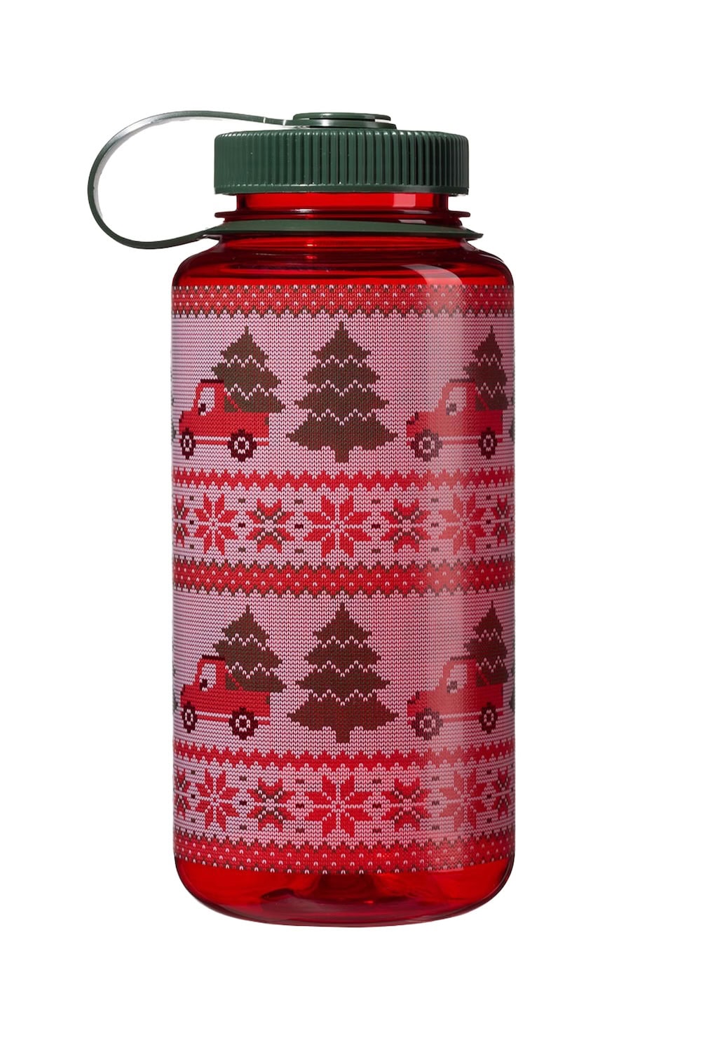 Nalgene product detail: 32oz Wide Mouth Ugly Sweater Bottle D9 — 32oz Wide Mouth Ugly Sweater Bottle