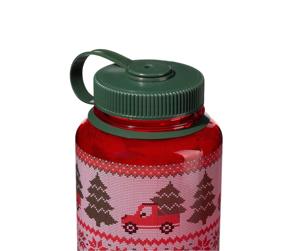 Nalgene product image: 32oz Wide Mouth Ugly Sweater Bottle D9 — 32oz Wide Mouth Ugly Sweater Bottle